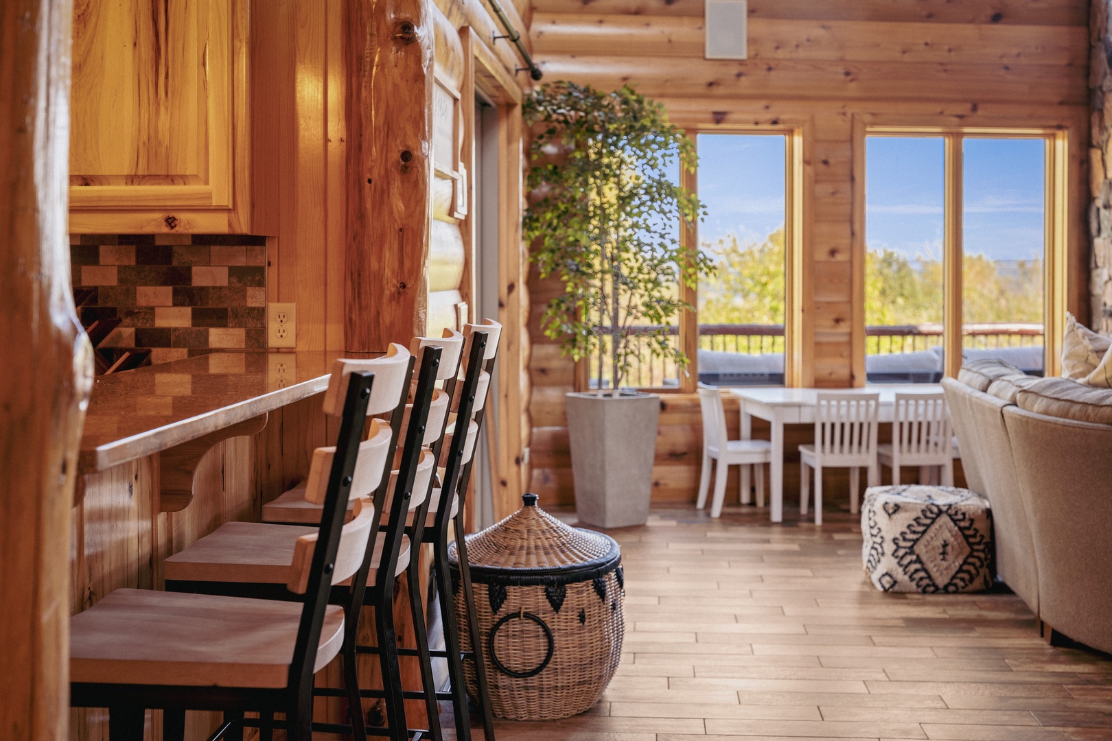 Breakfast with a Lake View