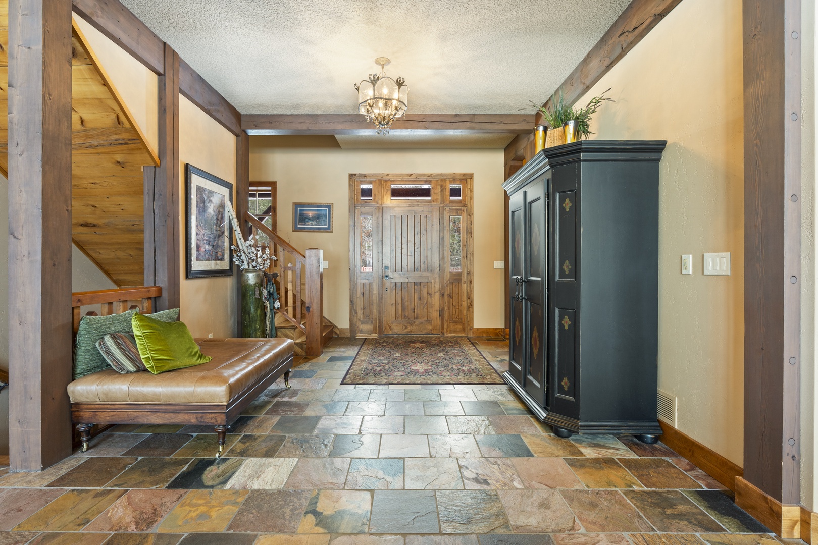 Entryway - Cabinet full of Games and Puzzles