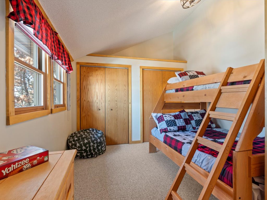 Twin over full bunk room