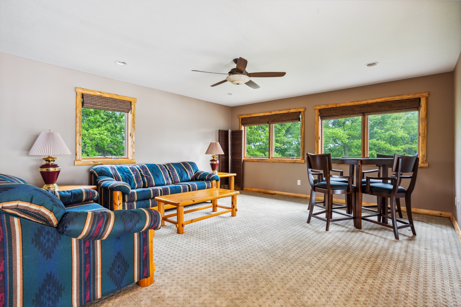 Upper Level (sofa sleeper) + Game Table