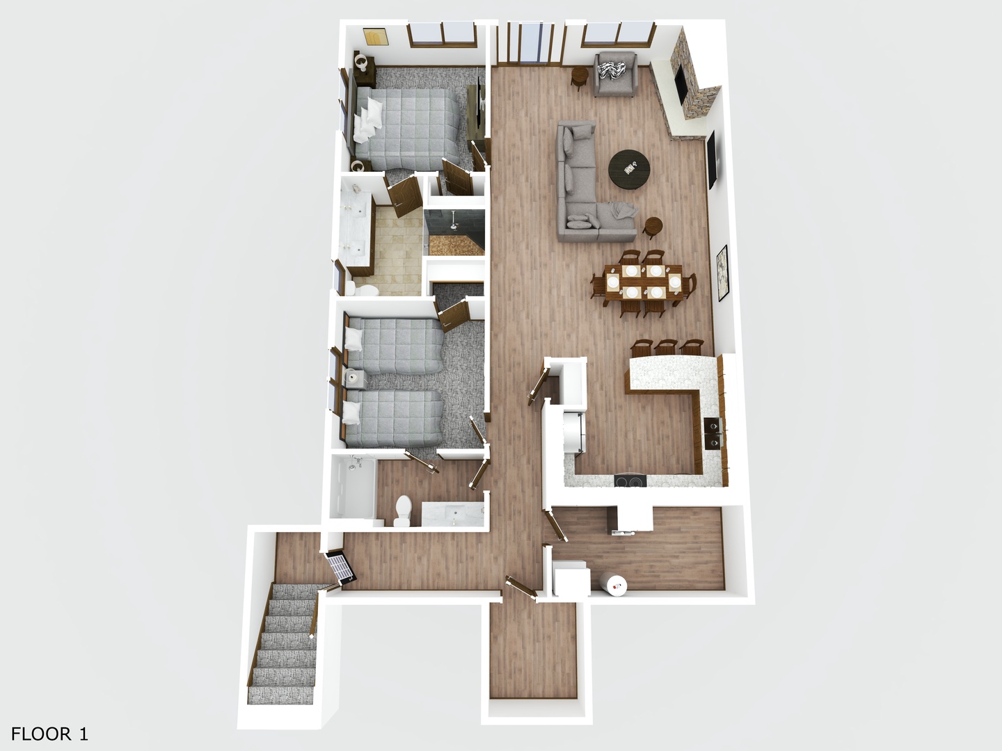 Lower Level Floor Plan