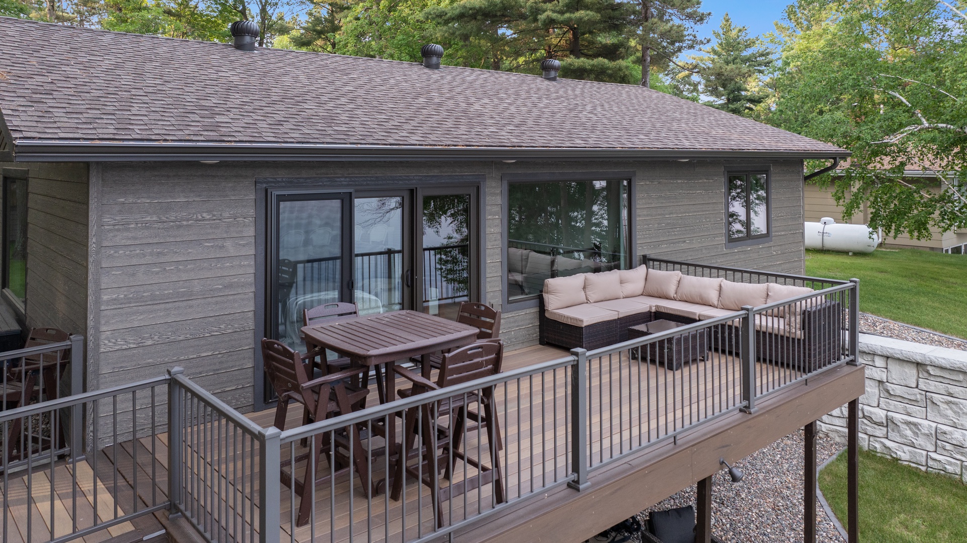 Patio Table + Seating