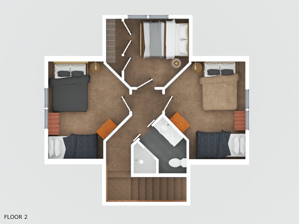 Upper Level Floor Plan