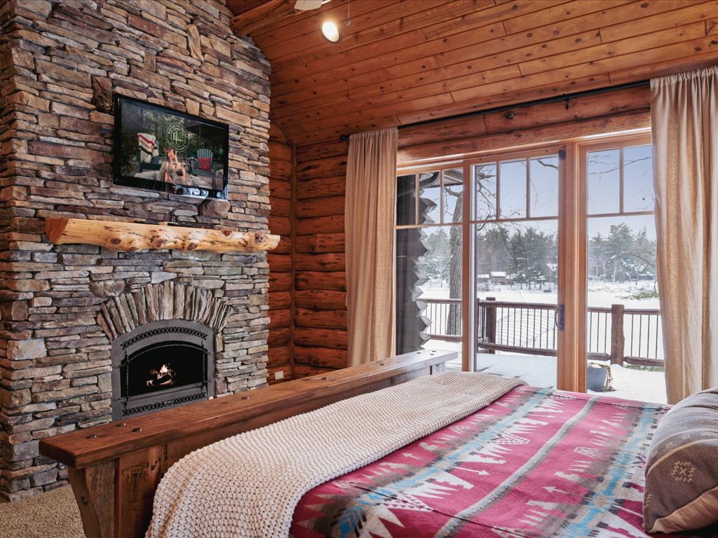 Primary Bedroom with Fireplace