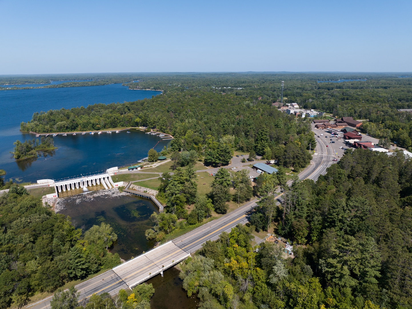 Located right in downtown Crosslake