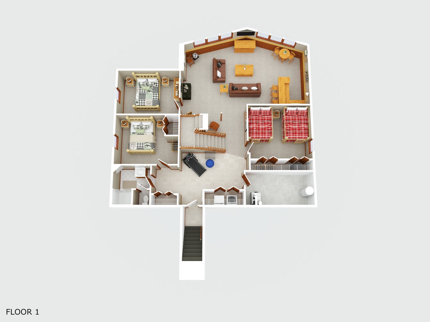 Lower Level Floor Plan