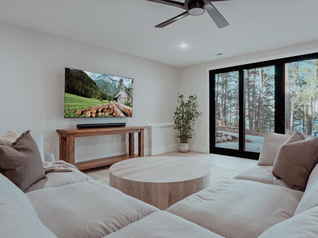 Lower level living room