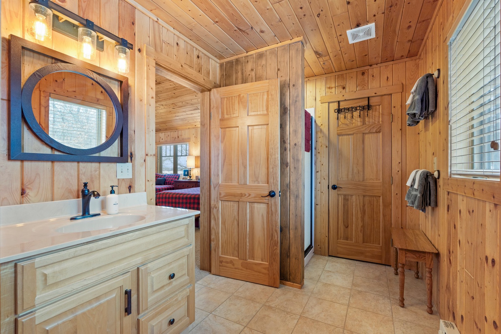 Private Bath with Shower