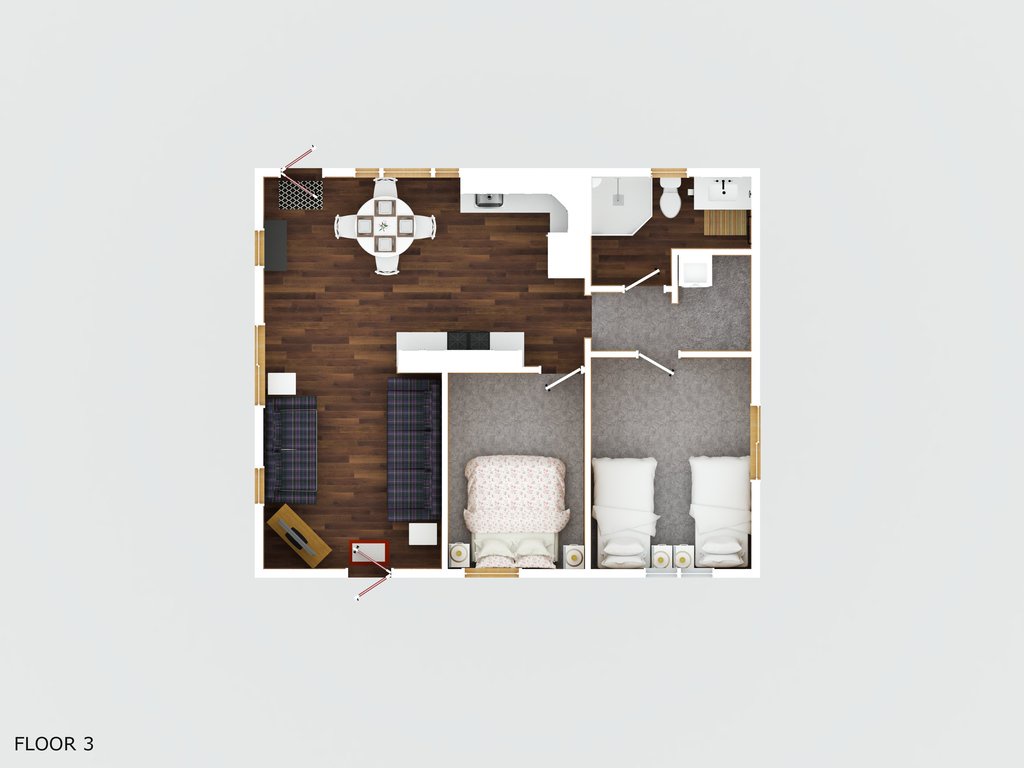 Guest cabin - 2 Bedrooms