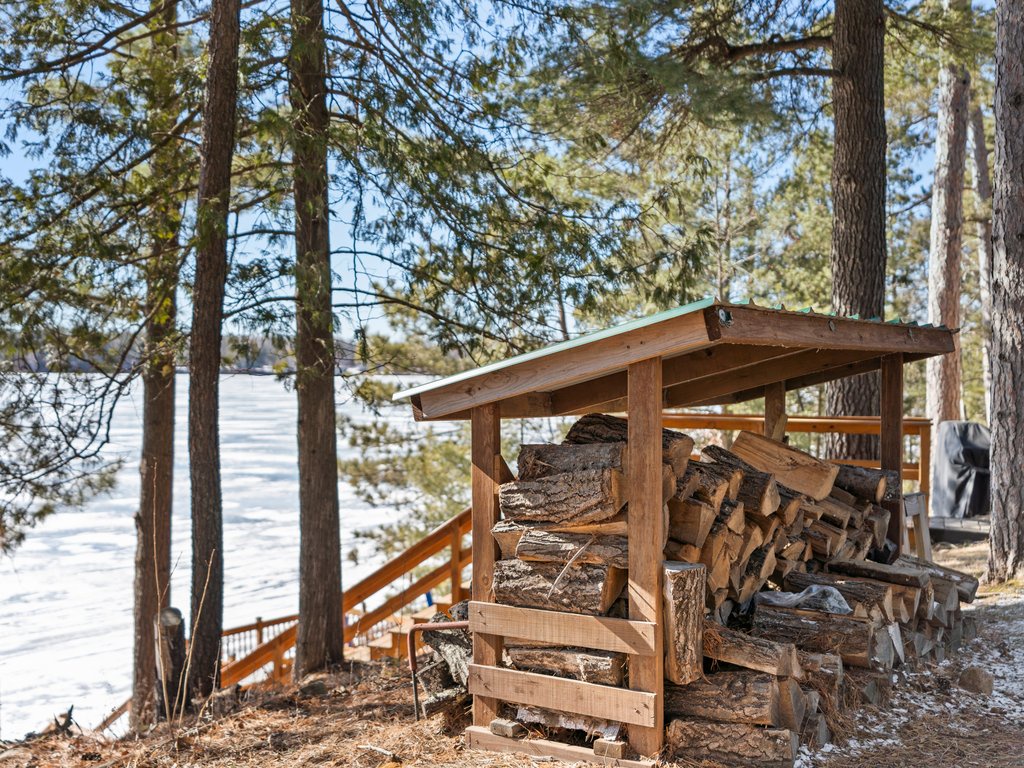 Fire wood on-site