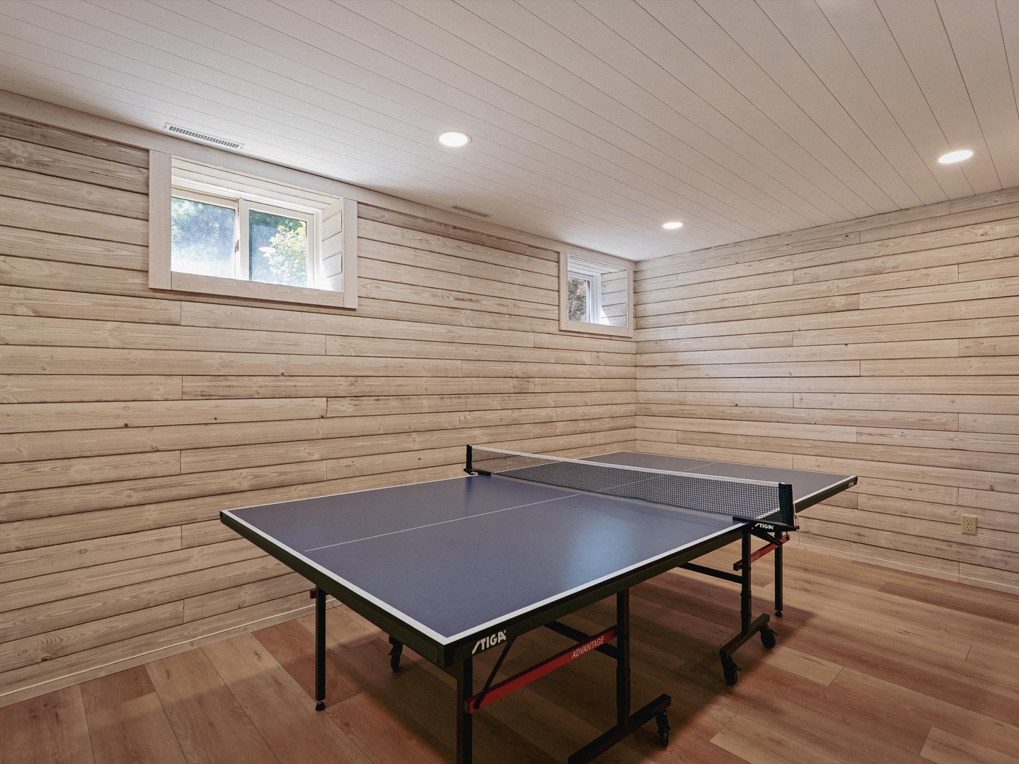 Lower level game room.