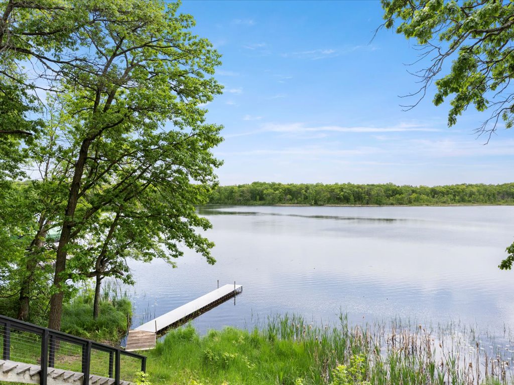 A serene lakefront setting on mayo Lake.  Lake is private , Boats can not be launched.  Connected to Sibley Lake
