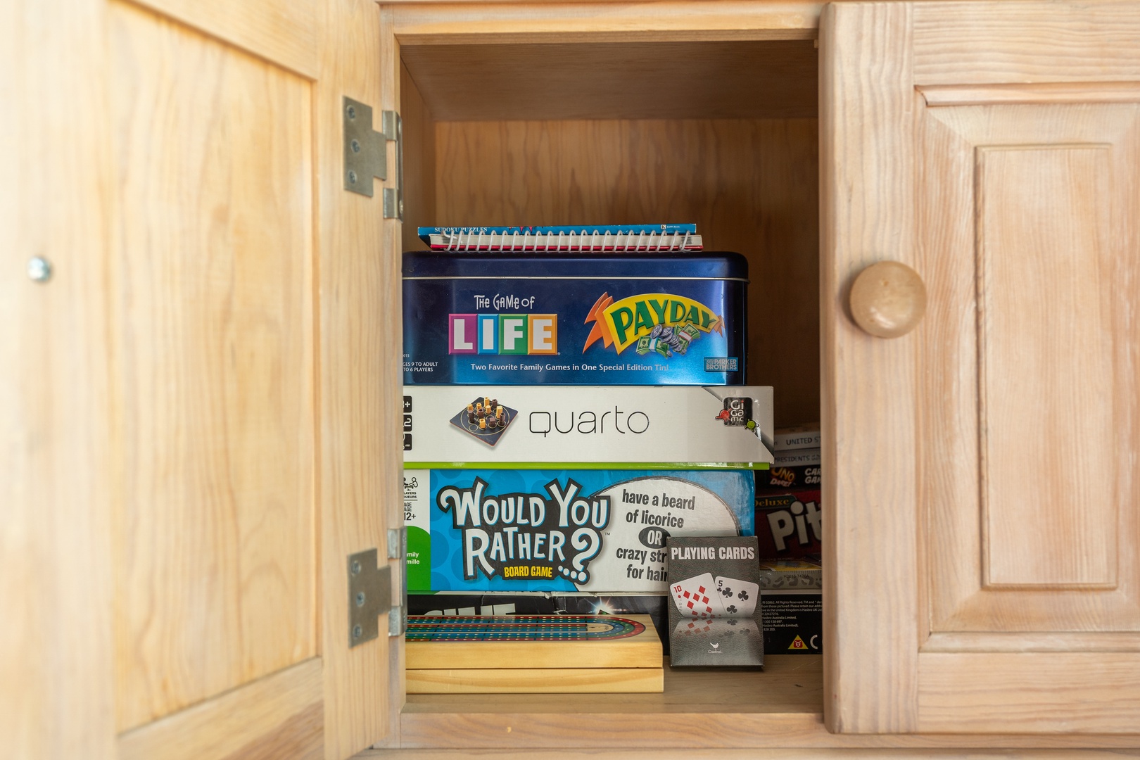 Games located in Upper Level Living Room