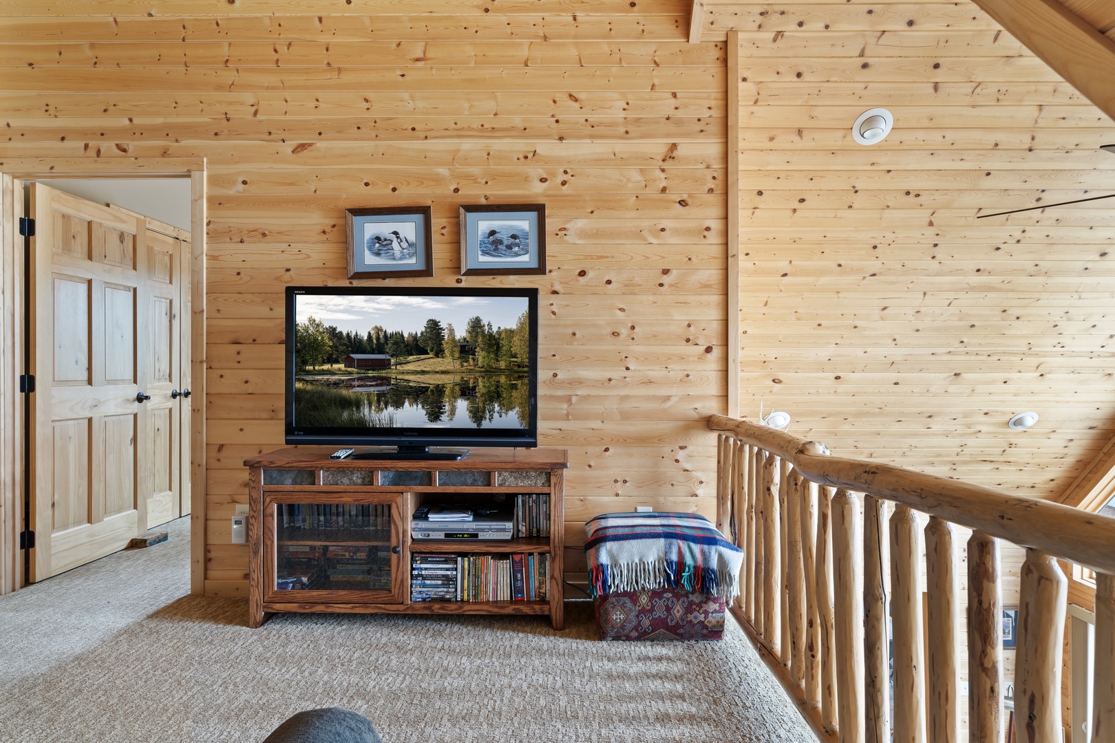 TV + VCR + Videos
