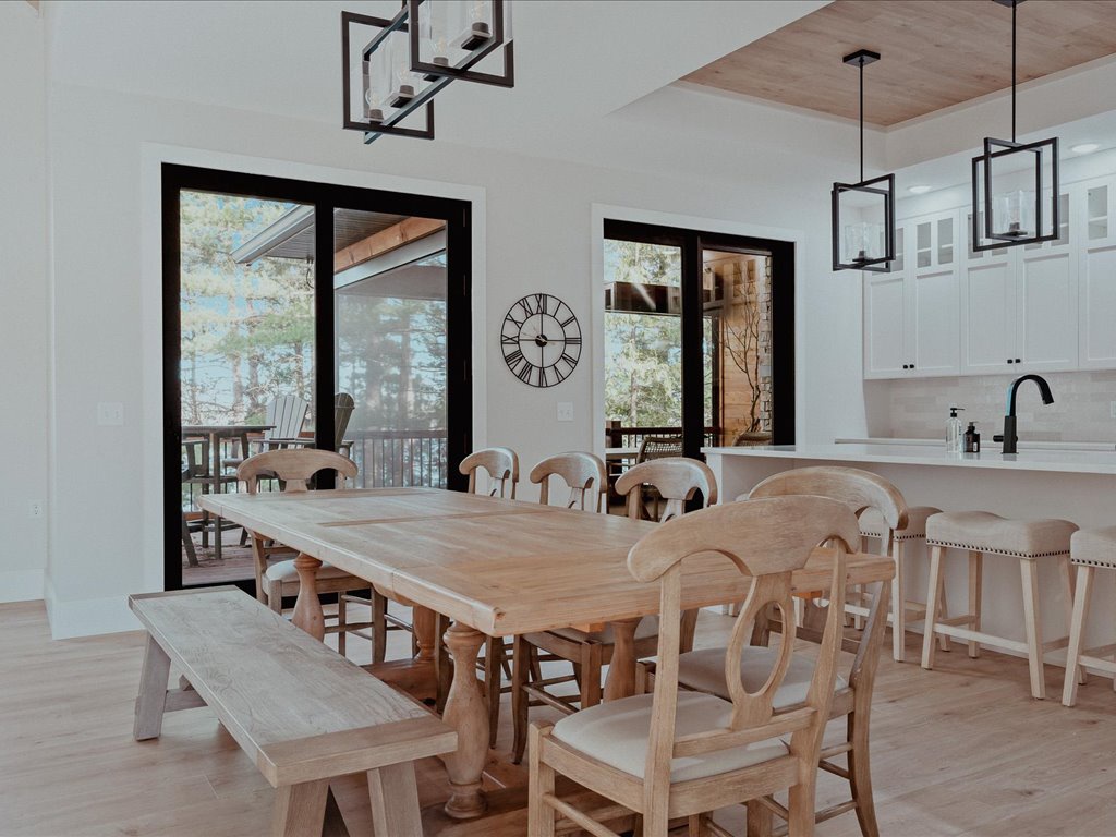 Large dining area