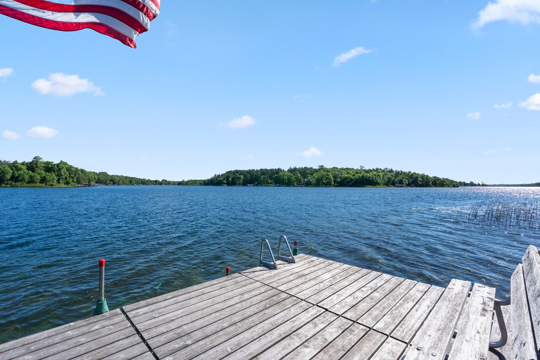 Expansive lake view from our dock