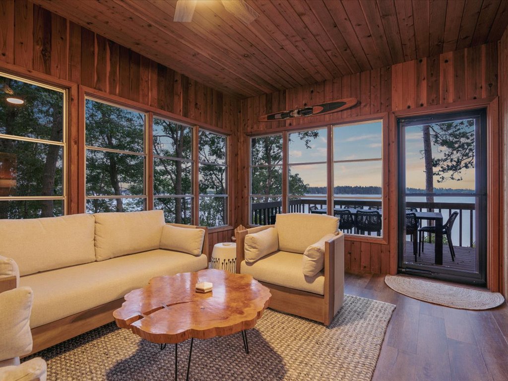 3 Season Porch Connected to Main Living Room