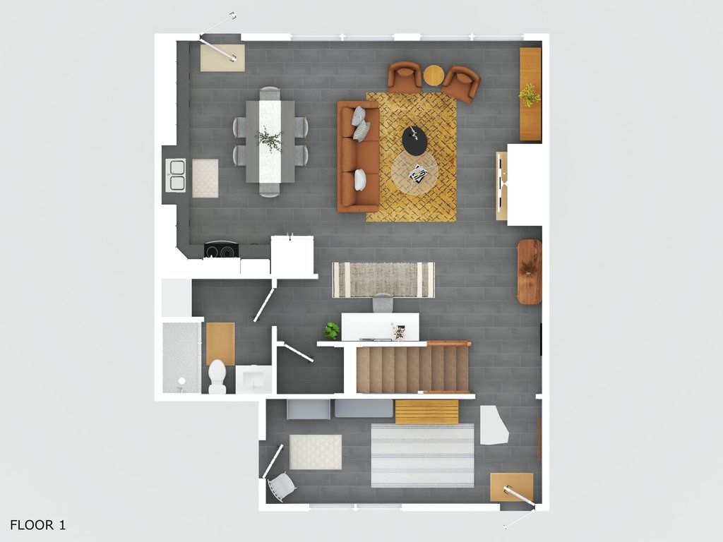 Main Level Floor Plan