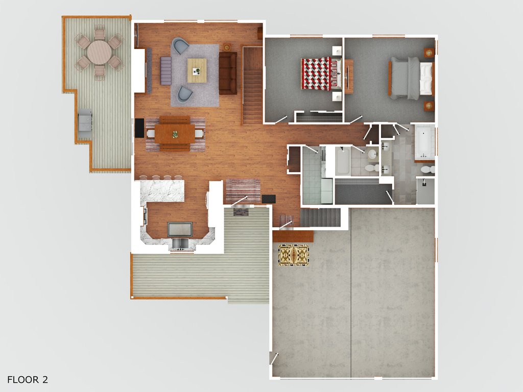 Main Level Floorplan