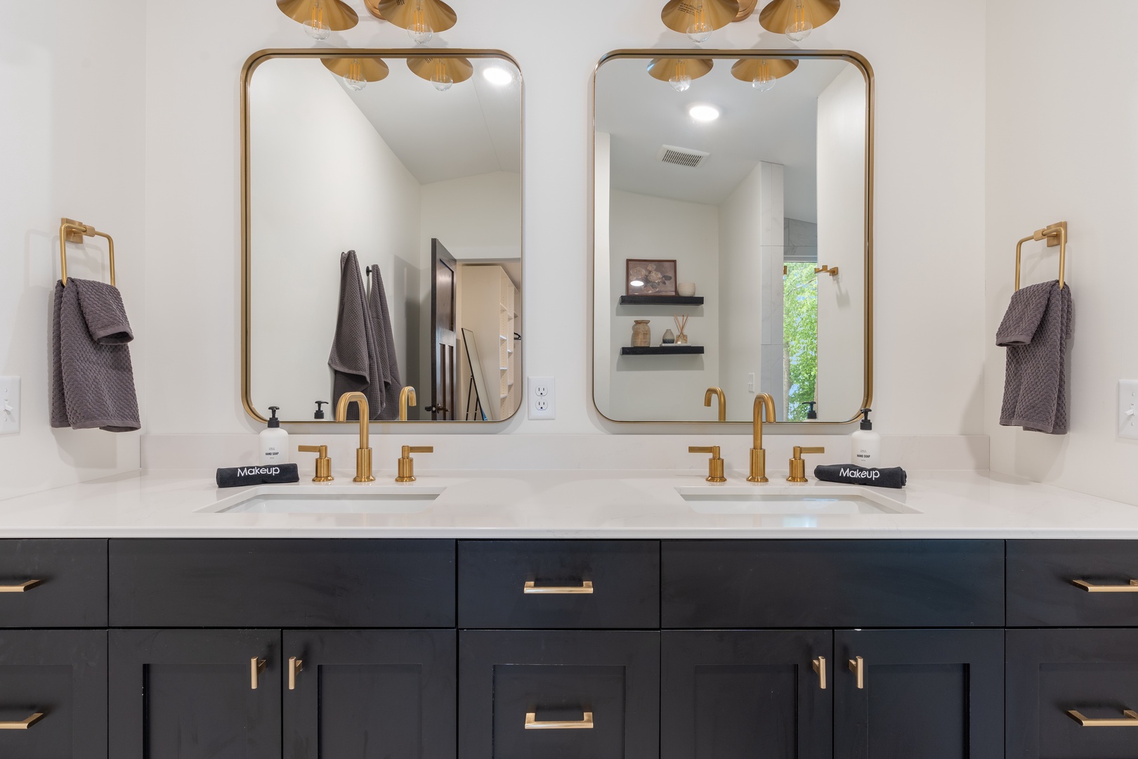 Primary Double Vanity