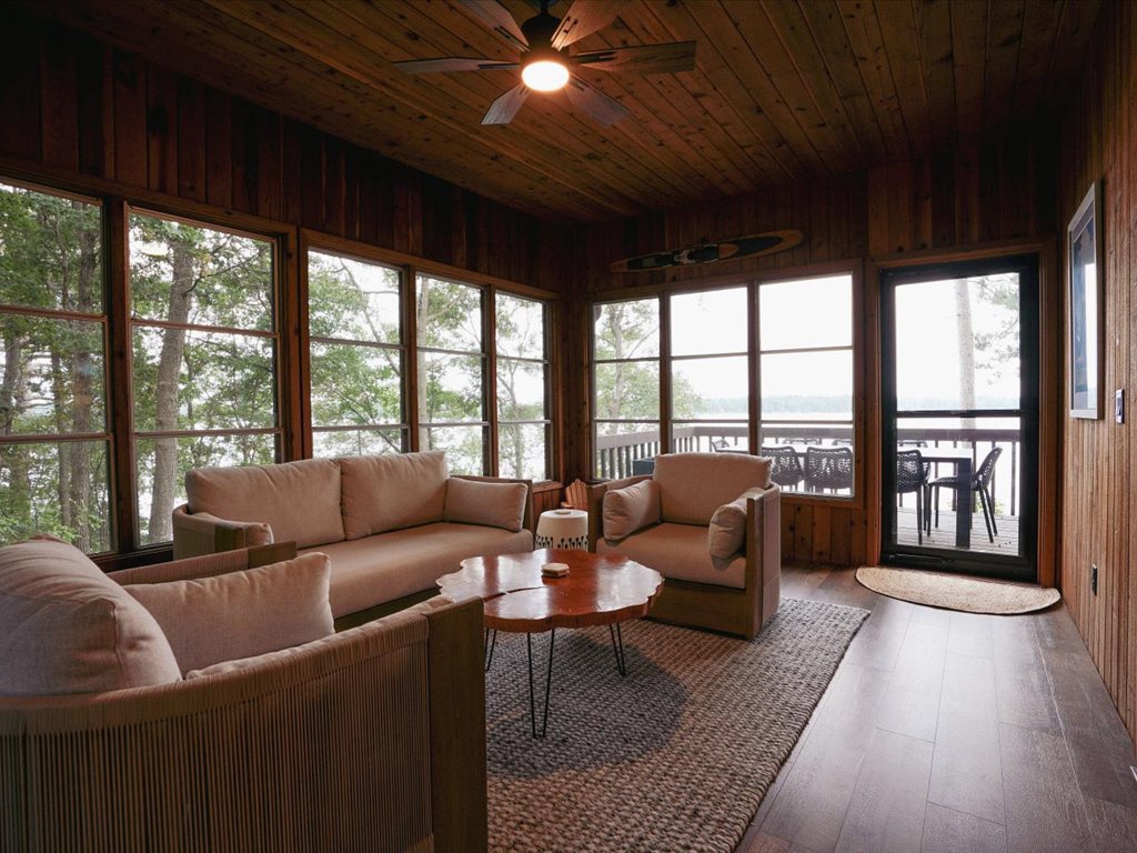 3 Season Porch Connected to Main Living Room