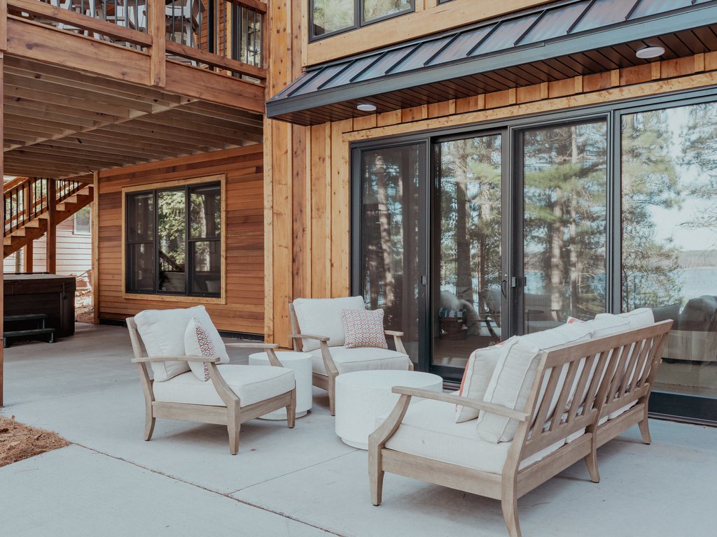 Patio with Lake View