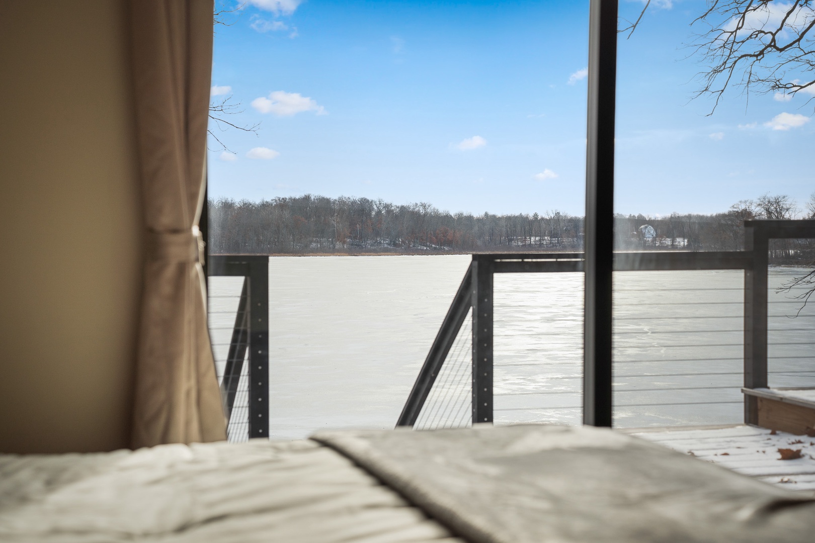 lakeviews from primary bedroom