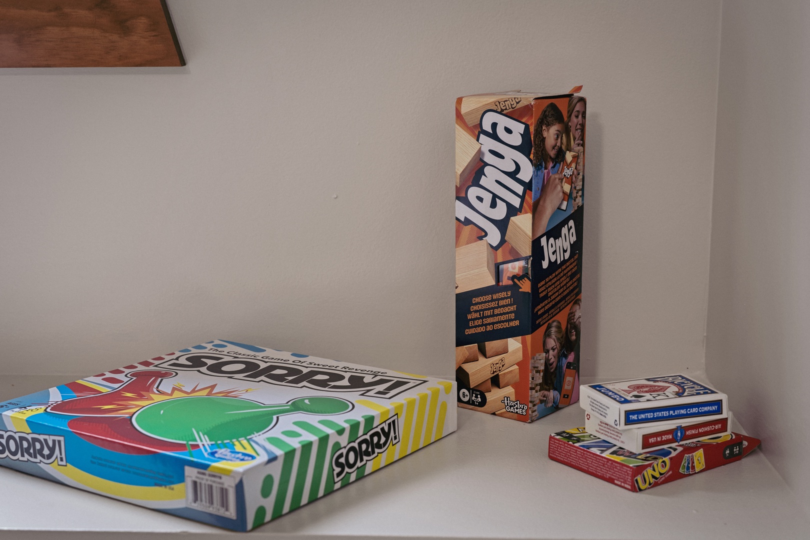 Board games and cards.