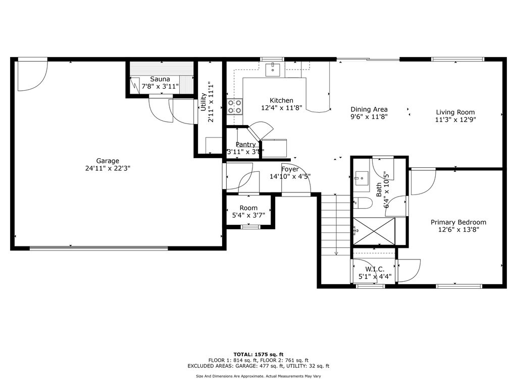 Main Level Floor Plan