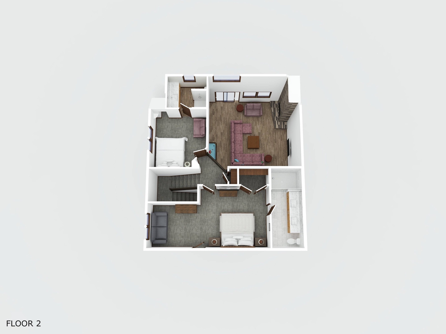 Upper Level Floor Plan