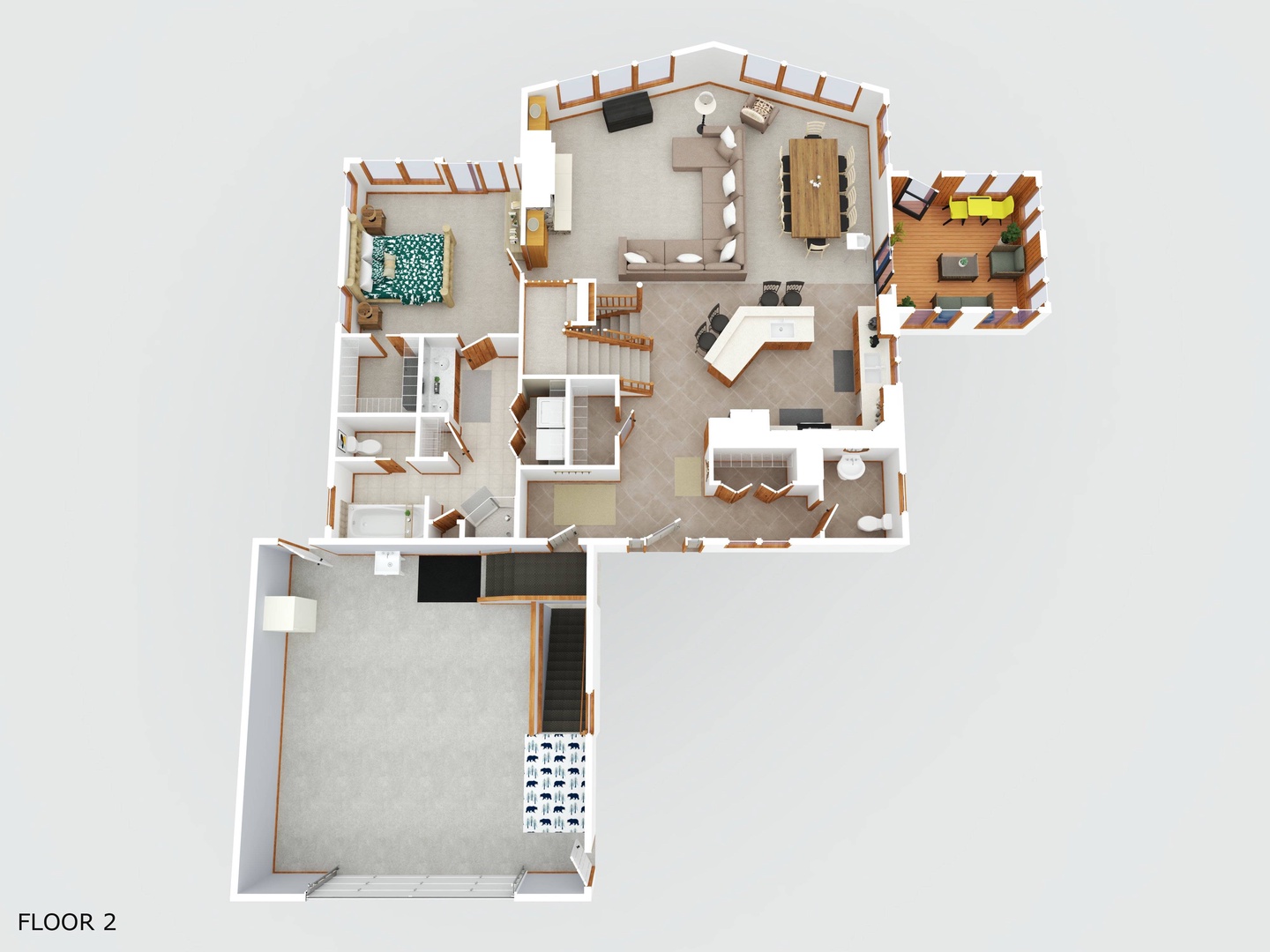 Main Level Floor Plan