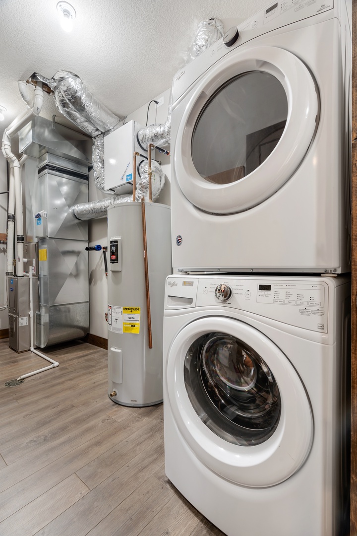 Laundry available for use