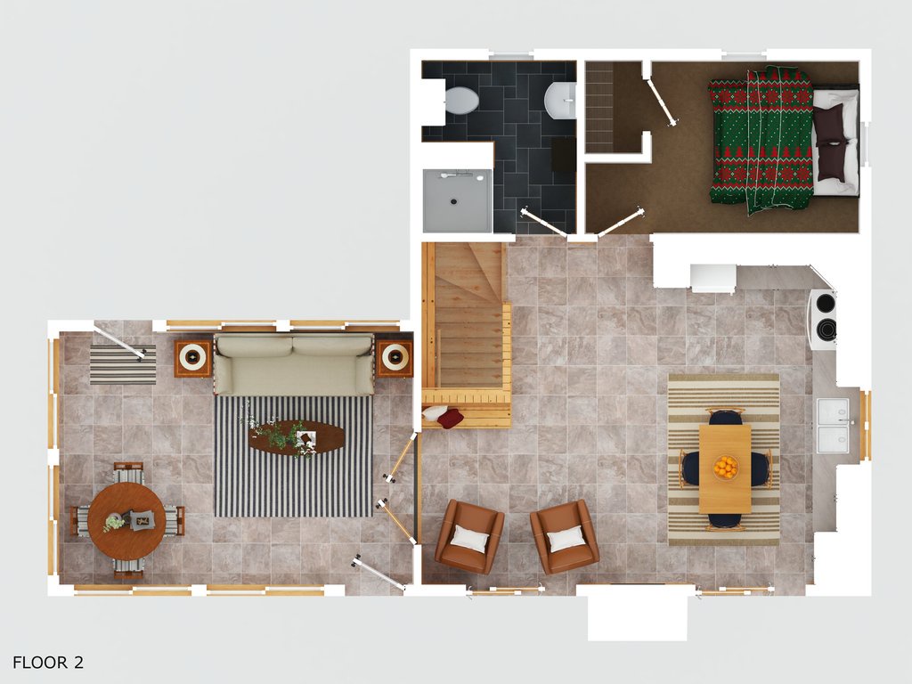 main floor layout