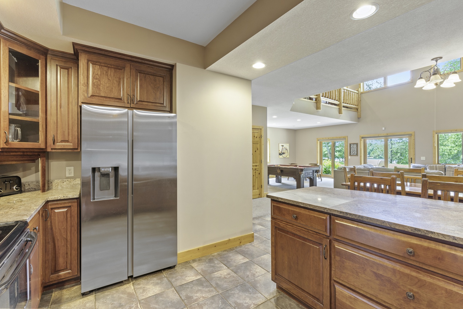 Main Level Open Floor Plan