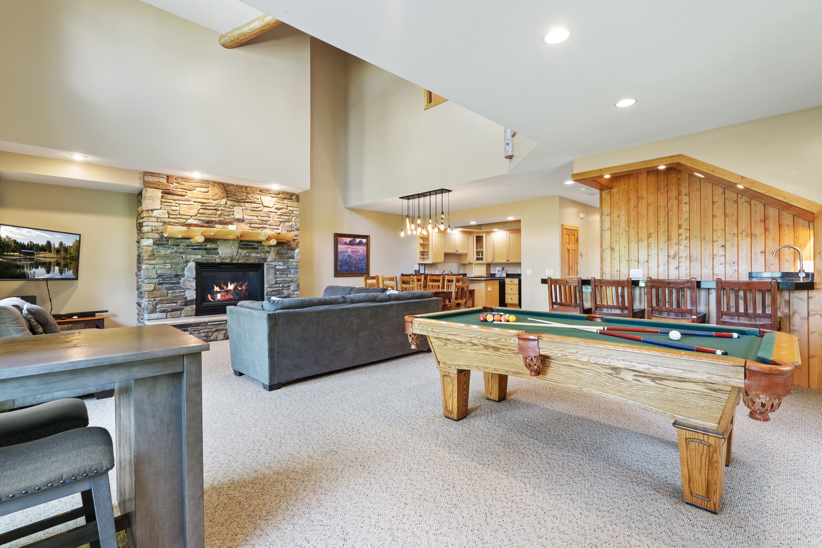 Pool Table and Game Table