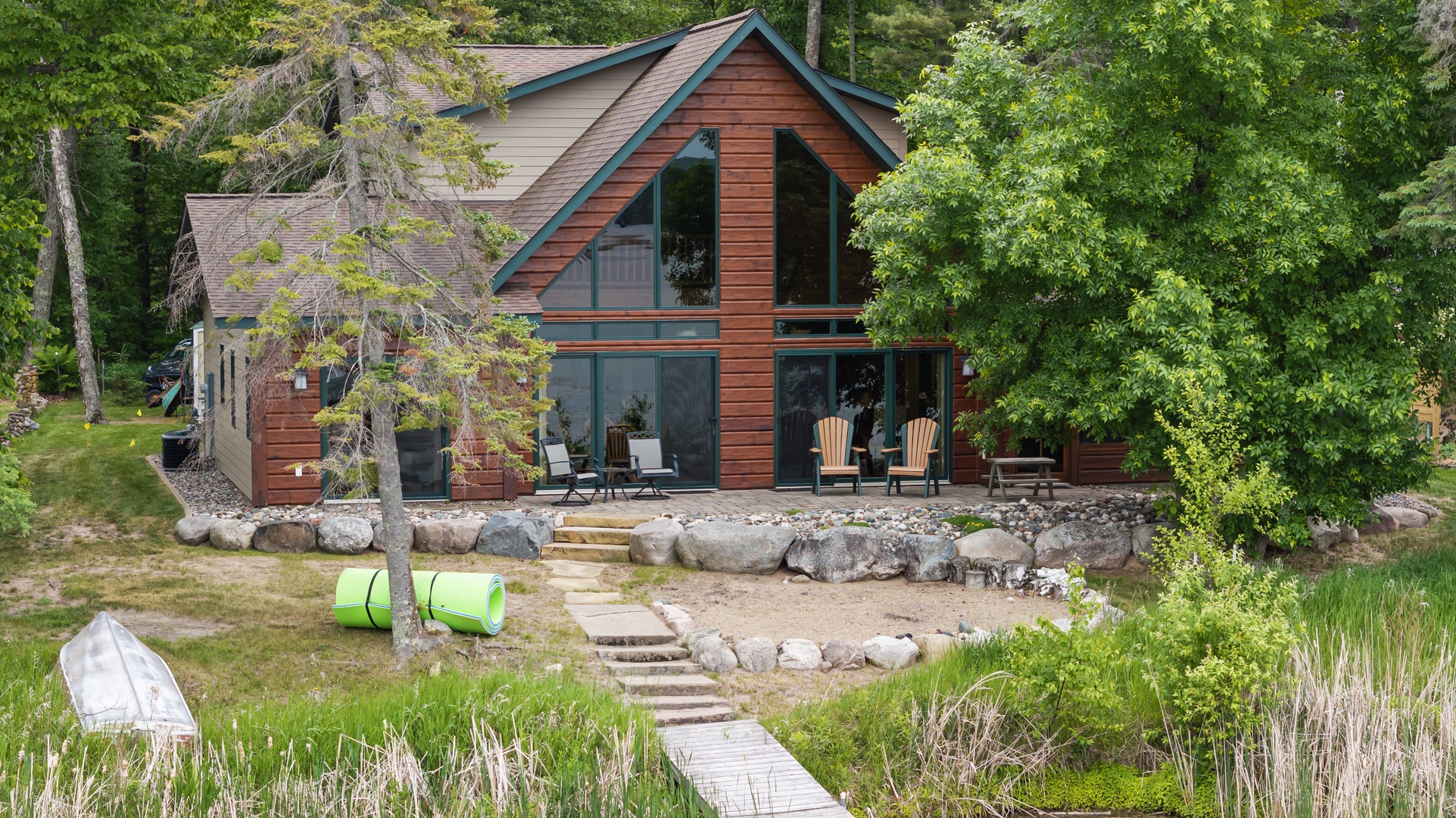 Backyard + Dock Area