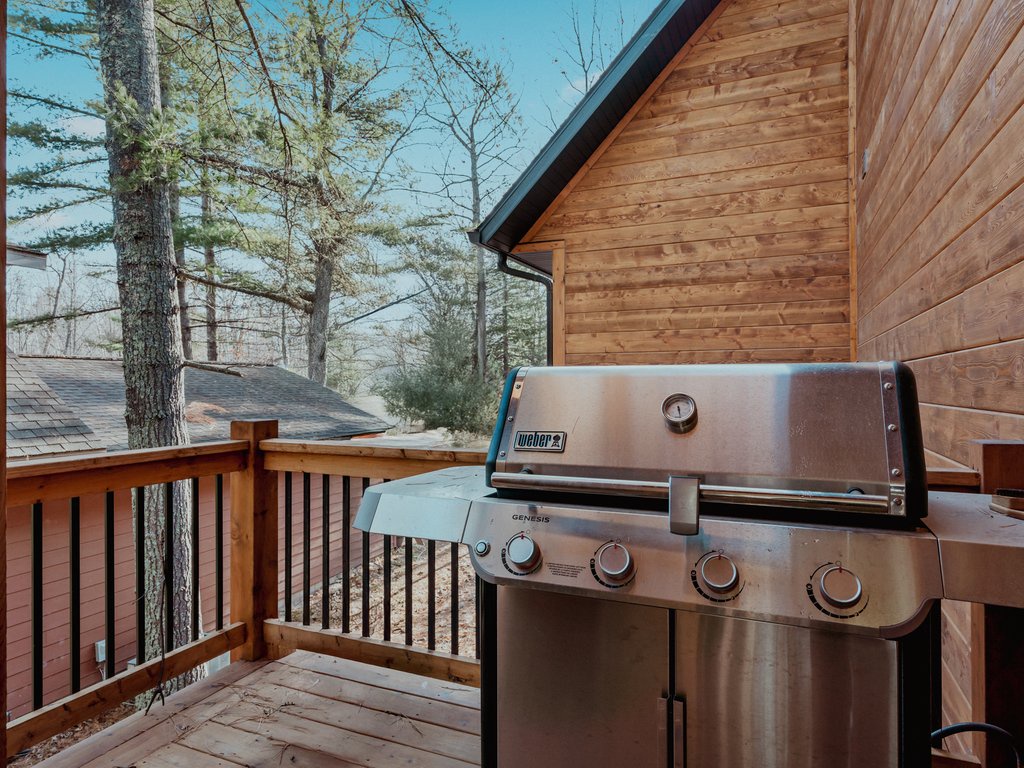 Grill on Deck outside the Porch Dining room