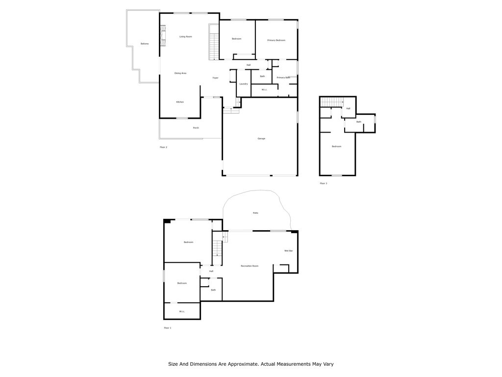 Floor Plan 3- stories