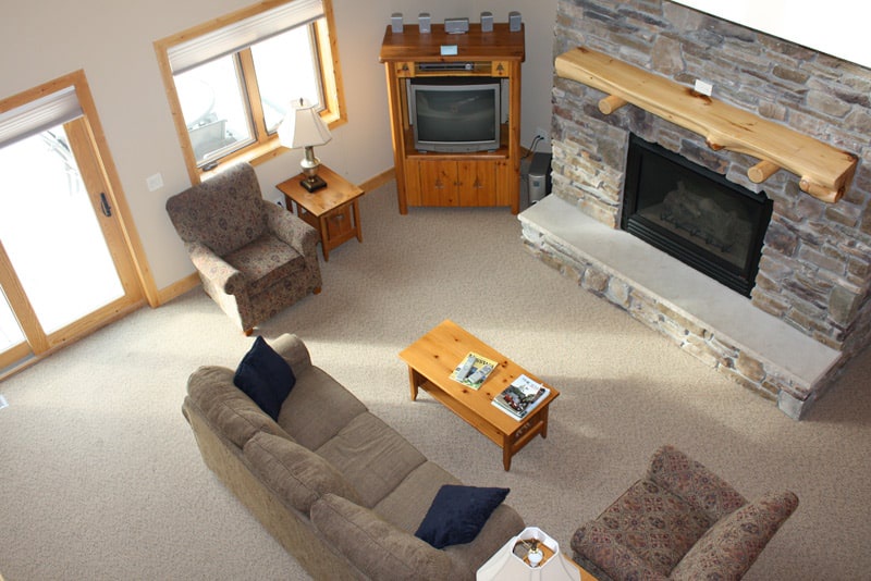 Main Living Space leads to Deck