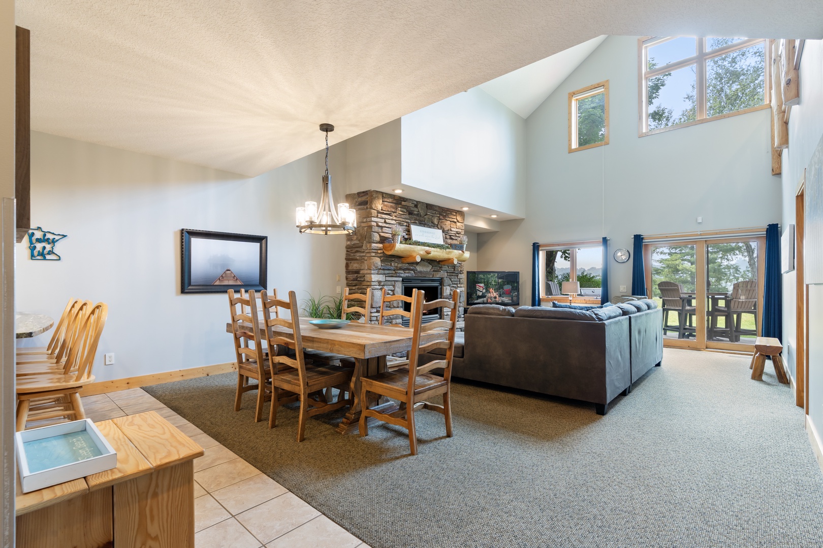 Dining and Living Room
