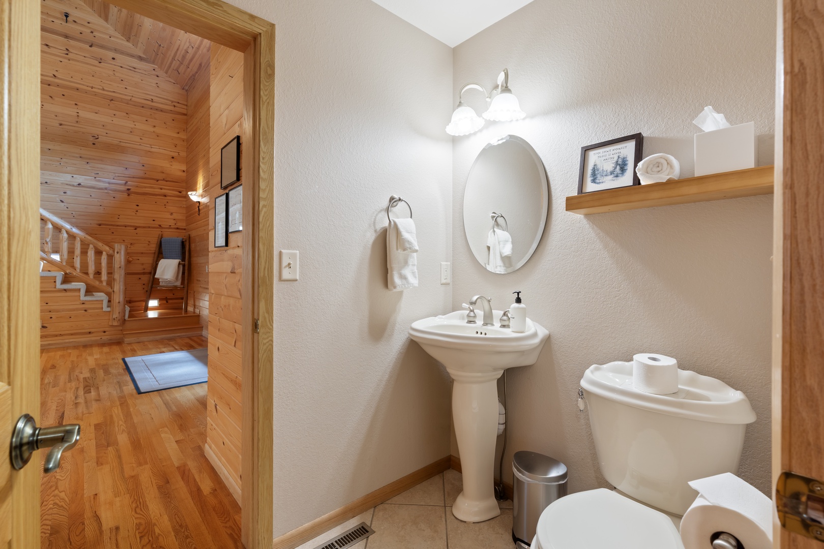 Half Bath on Main Level