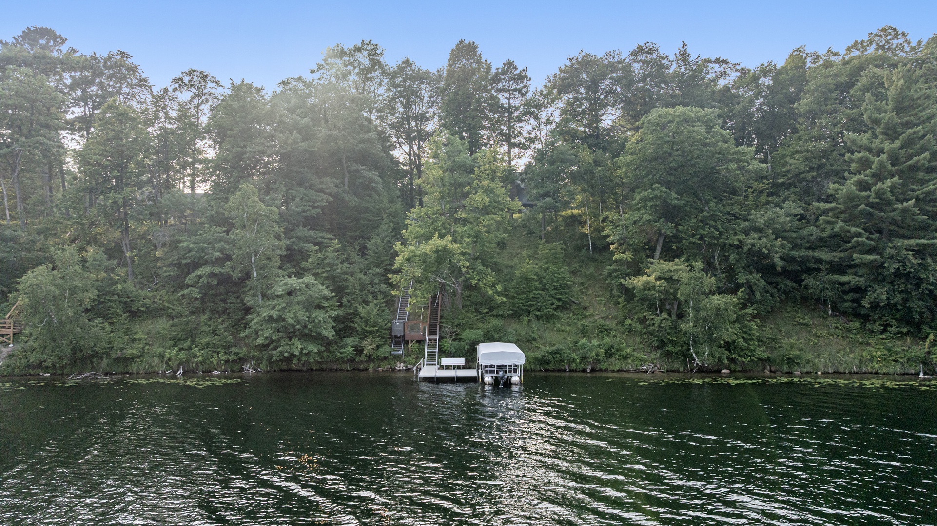 Dock Area: Great Swimming