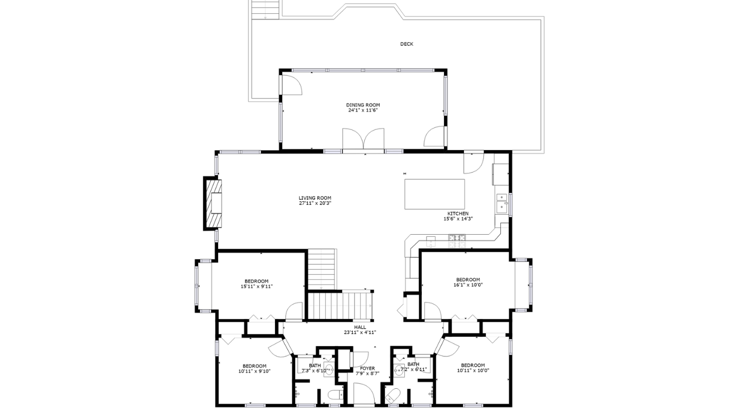 Floor plan main level