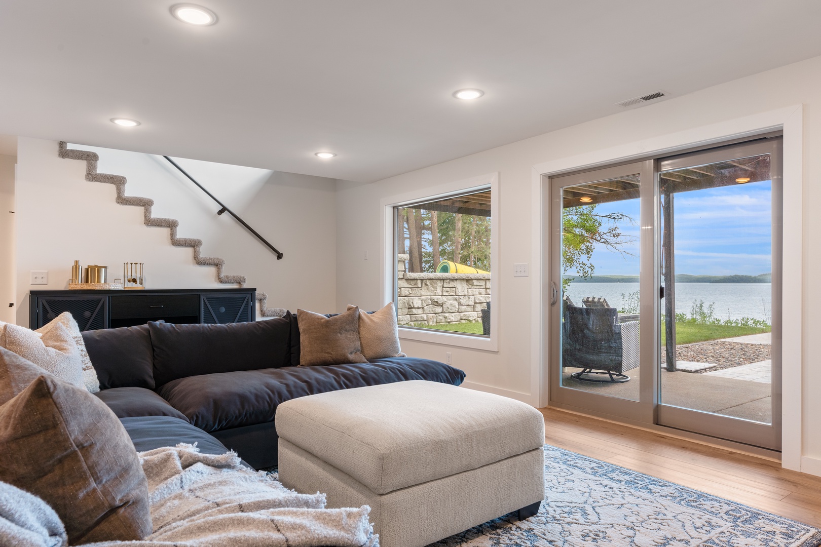 Walk Out to Lower Level Patio