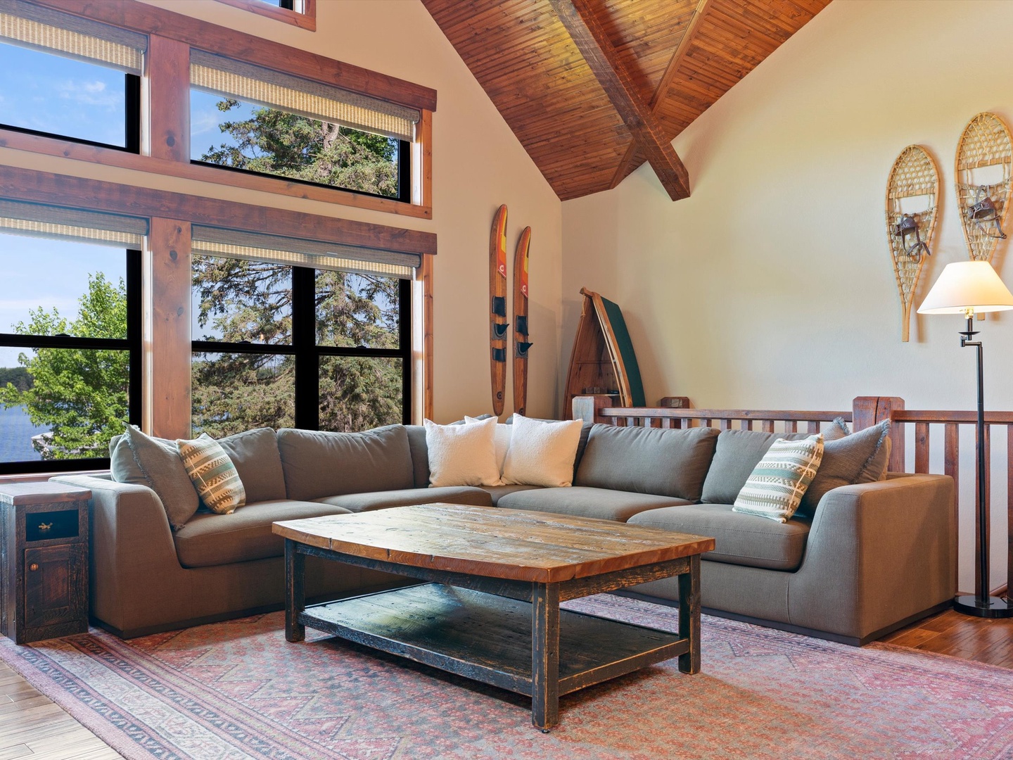 Living room couch.