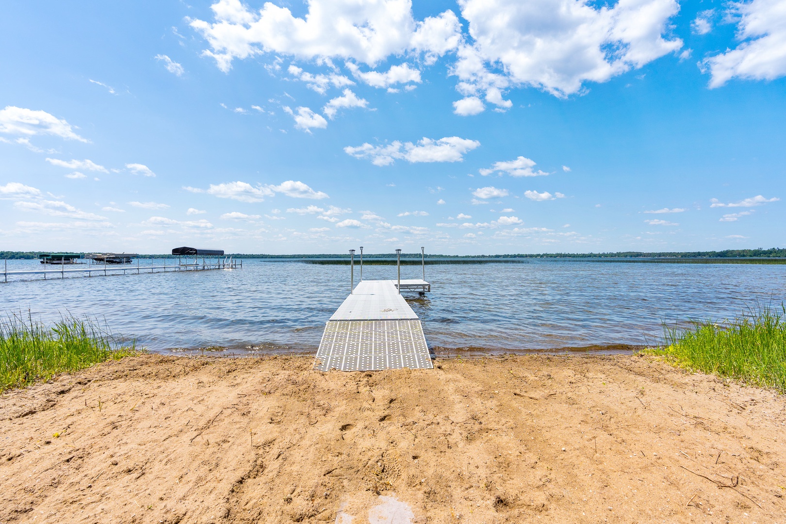 Waterfront- Sandy Beach and Water