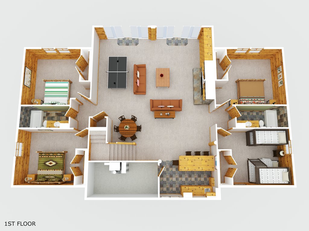 Lower Level Floorplan
