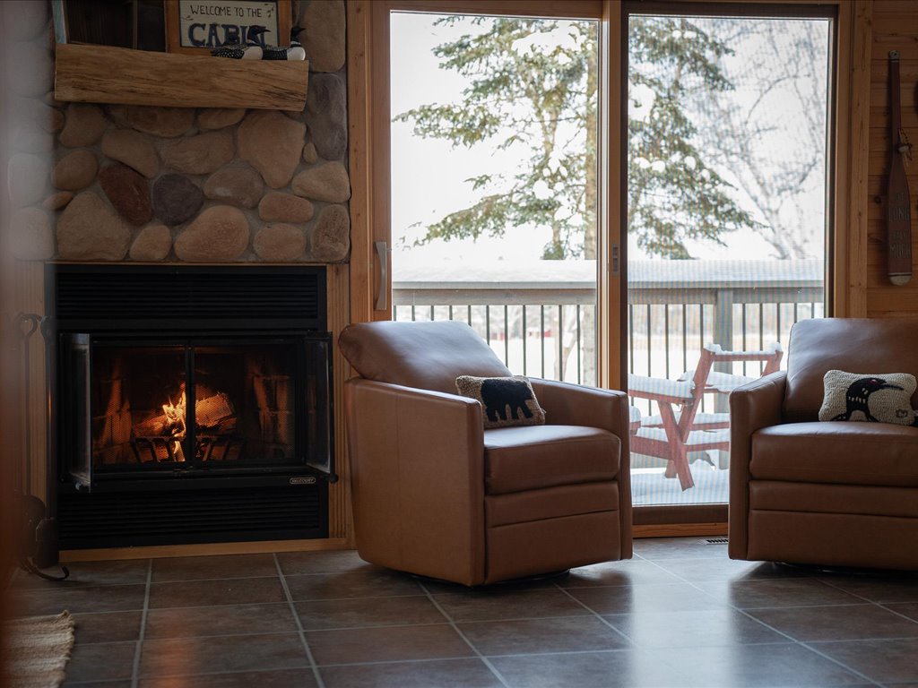 Wood Fireplace