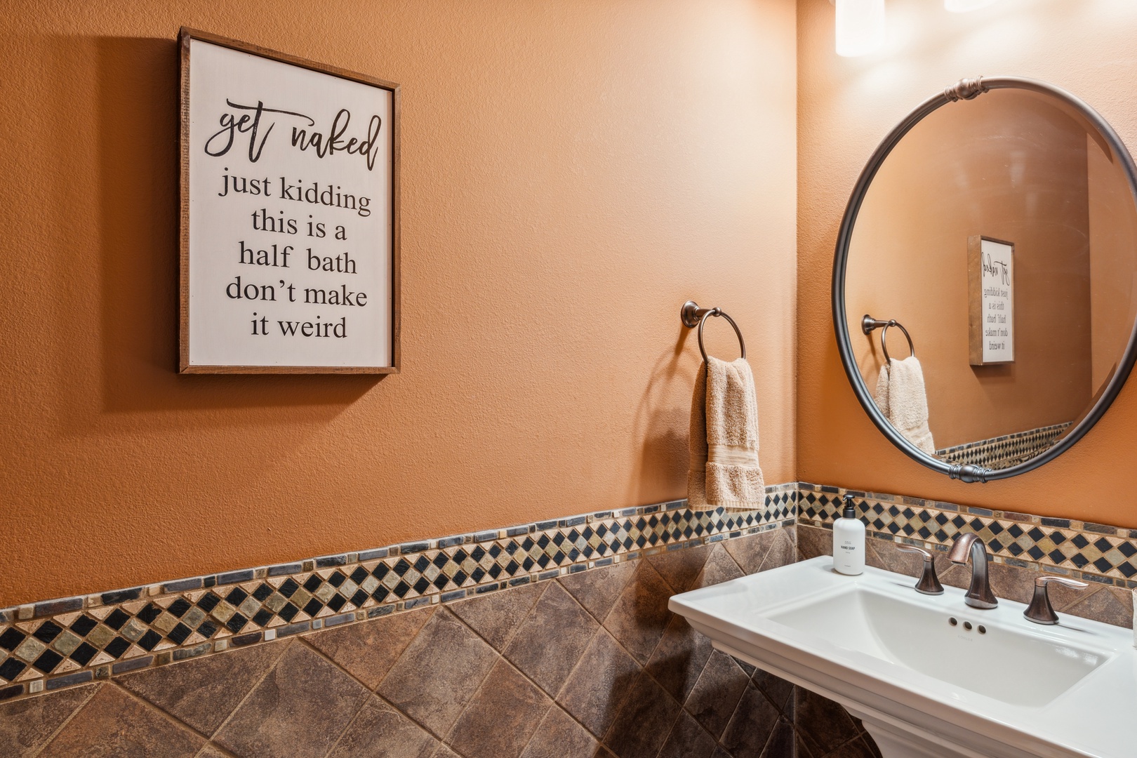 Main Level Half Bath