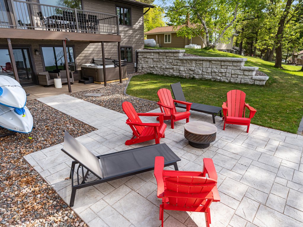Lake front Deck and Patio